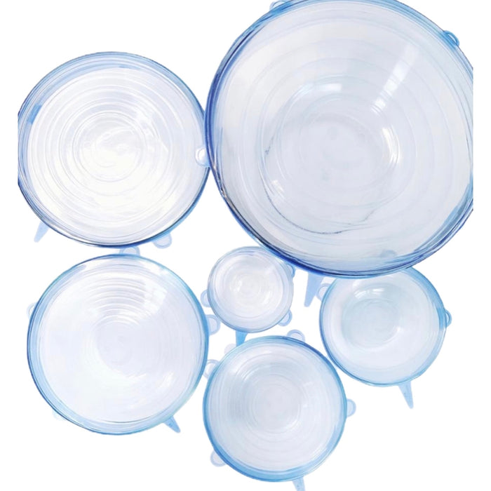 Silicone Bowl Covers 6-Pack
