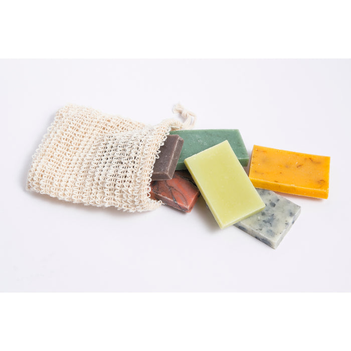 Sisal Soap Saver Bag / Zero Waste Body Scrubber