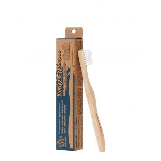 Natural Bamboo Toothbrush - Adult & Child Sizes
