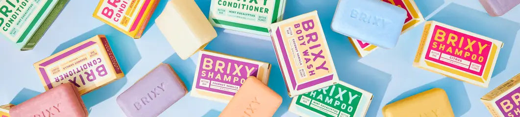 BRIXY Shampoo, Conditioner and Body Wash Bars