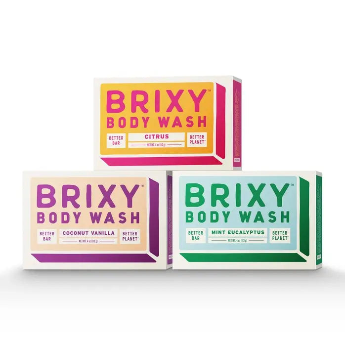 Brixy Body Wash Bar for Nourished & Soft Skin