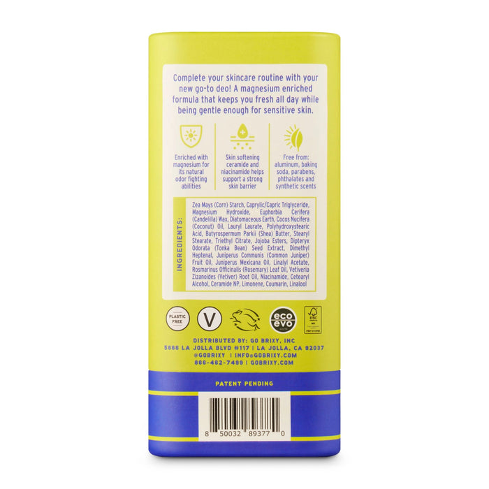 Brixy Magnesium Deodorant - Aluminum Free
