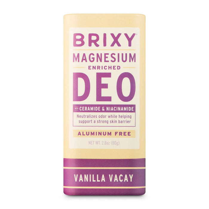 Brixy Magnesium Deodorant - Aluminum Free