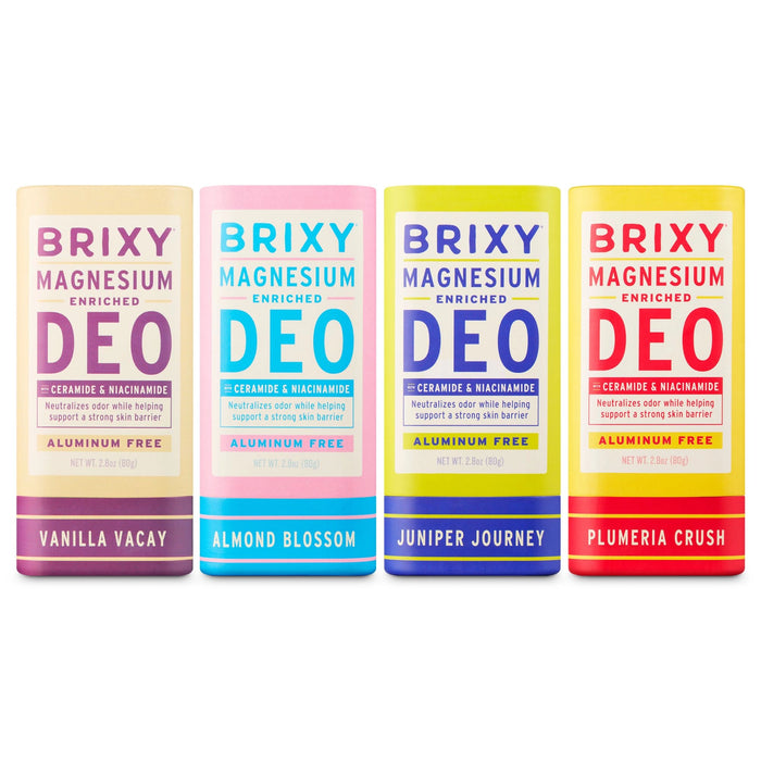 Brixy Magnesium Deodorant - Aluminum Free