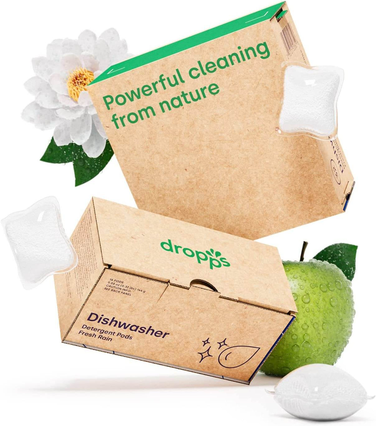 Dropps Dishwasher Detergent Pods 32 Load Trial Size / Lemon ECOccasion