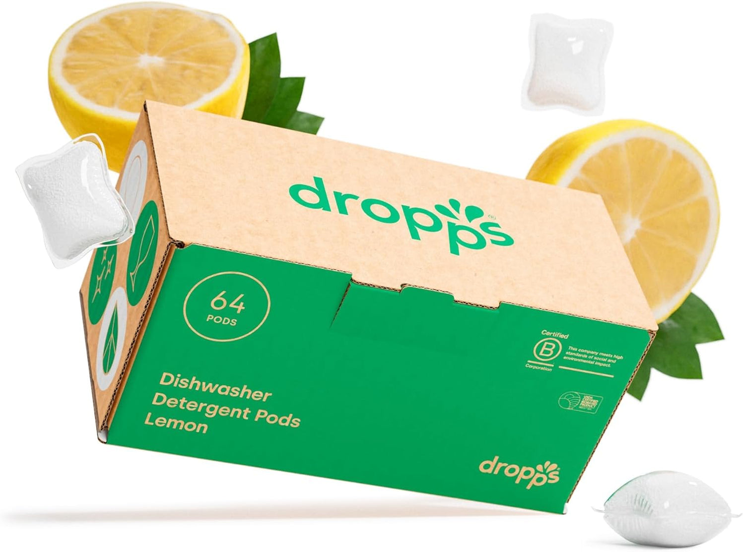 Dropps Dishwasher Detergent Pods 32 Load Trial Size / Lemon ECOccasion