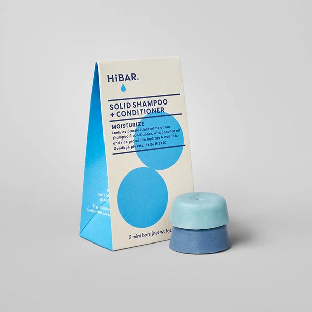 HiBAR Mini Moisture Set Shampoo & Conditioner