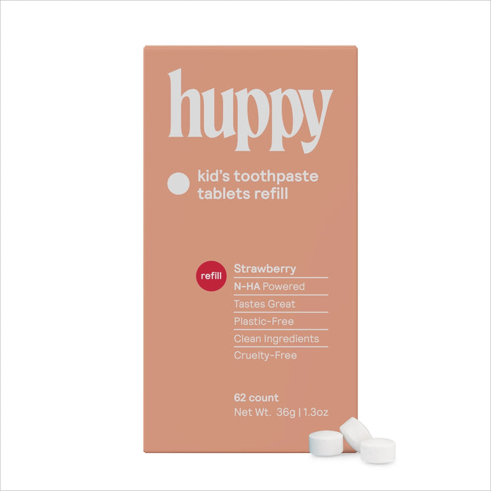 Huppy Toothpaste Tablets