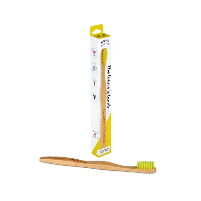 Bamboo Adult Soft Toothbrush - Multiple Colors