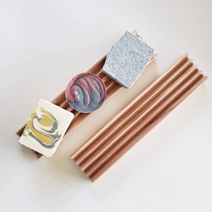 Brooklyn Made Natural Extra Long Cherry Soap Dish