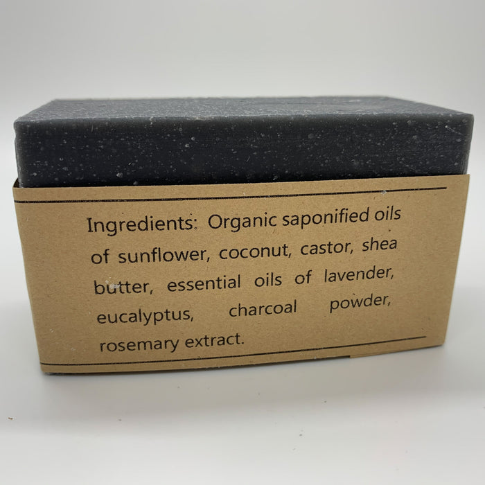 Organic Charcoal Soap - Face & Body