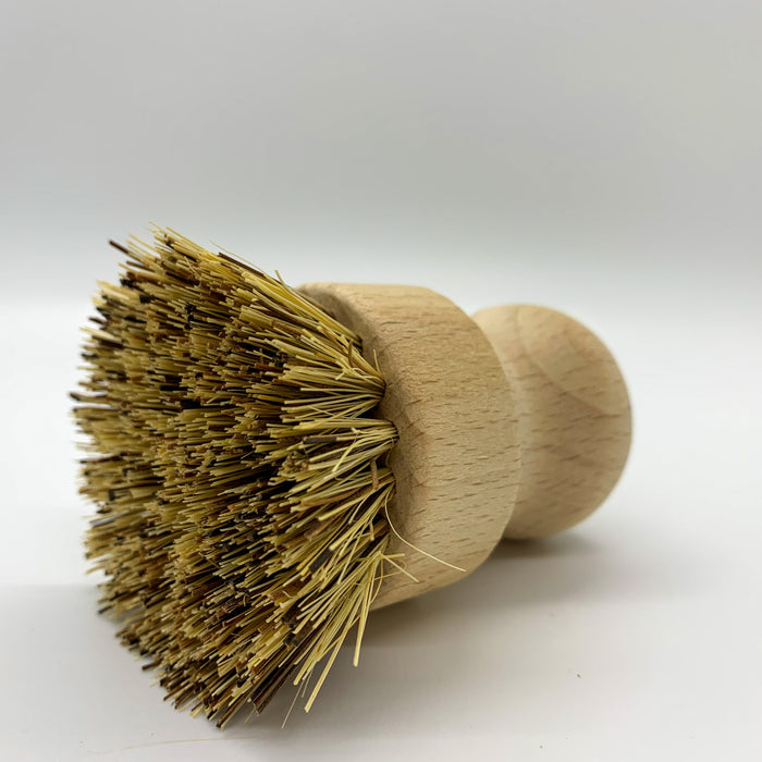 No Tox Life Heavy Duty Pot Scrubber - White Teak Wood