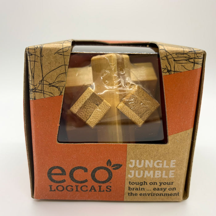 Jungle Jumble Mini Bamboo Puzzle/Brainteaser