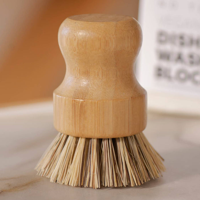 Heavy Duty Pot Scrubber - Moso Bamboo