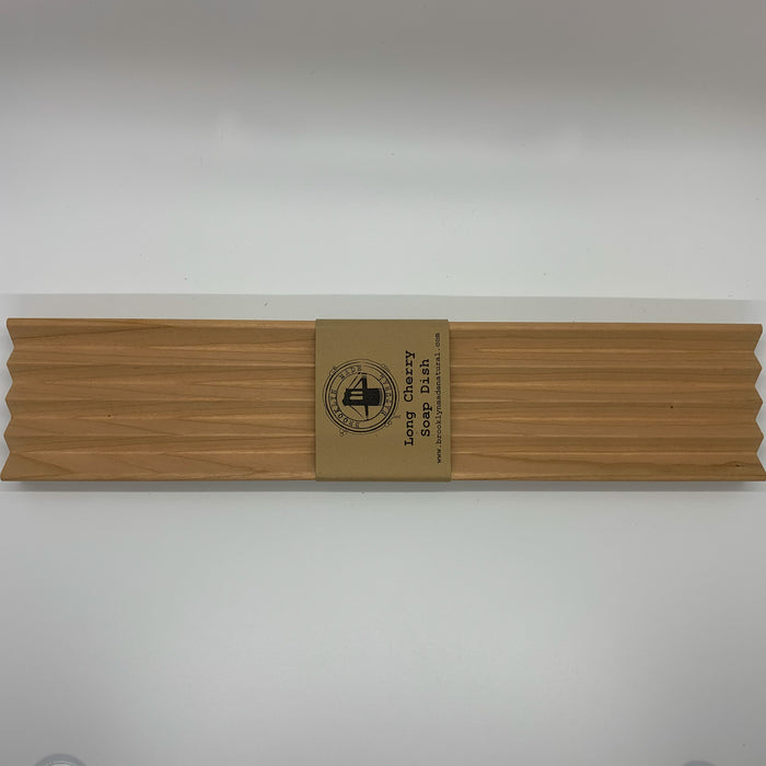 Brooklyn Made Natural Extra Long Cherry Soap Dish