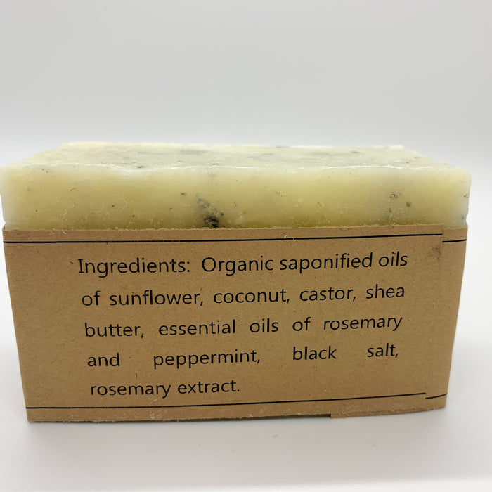 Organic Rosemary & Mint Salt Soap