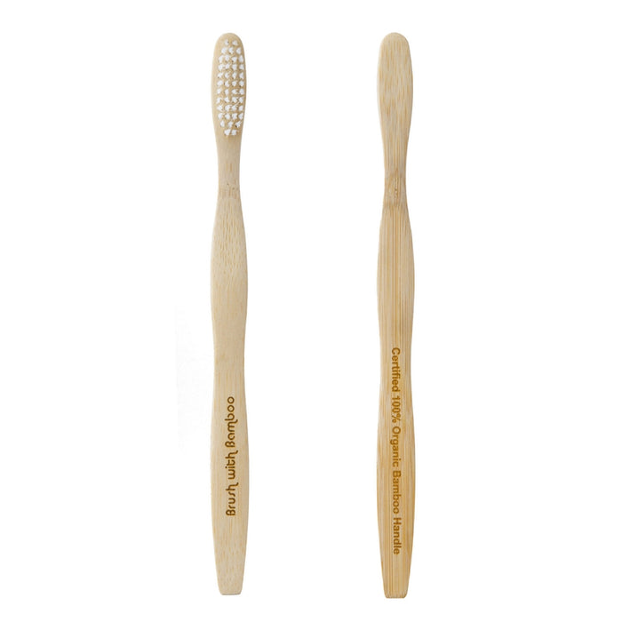 Natural Bamboo Toothbrush - Adult & Child Sizes