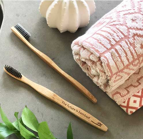 Bamboo Toothbrush - Charcoal