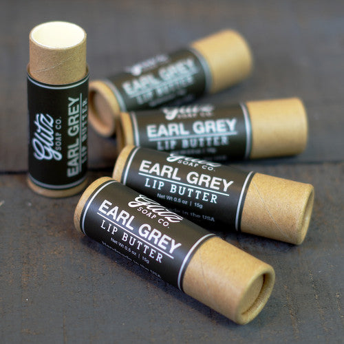 Wildcrafted Vegan Lip Butter - Zero Waste Cardboard Tube