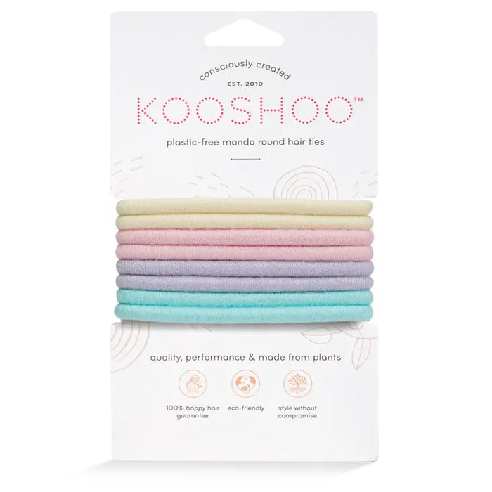 KOOSHOO Plastic-free Round Hair Ties