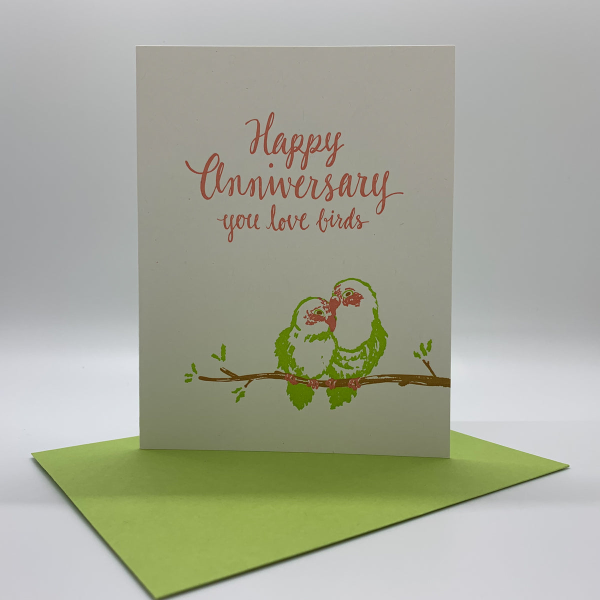 Love Birds Anniversary Card — ECOccasion