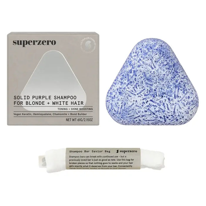 Superzero Purple Perfection Shampoo Bar