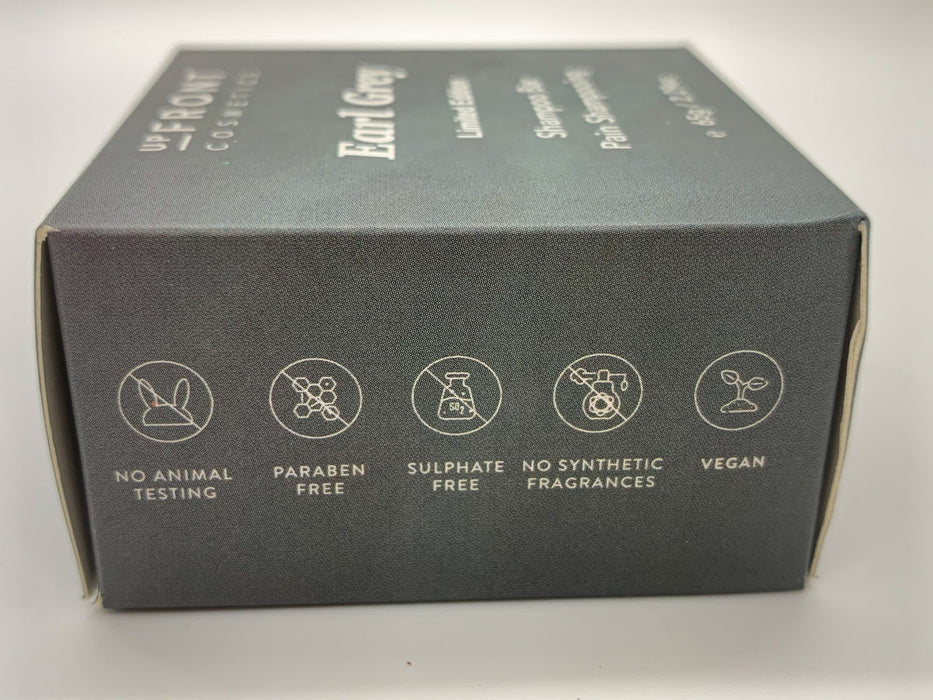 Upfront Cosmetics Earl Grey Limited Edition Shampoo Bar